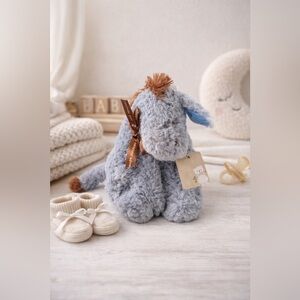 🤎🤍Cuddly plush donkey baby Eeyore Plushy 🤎🤍